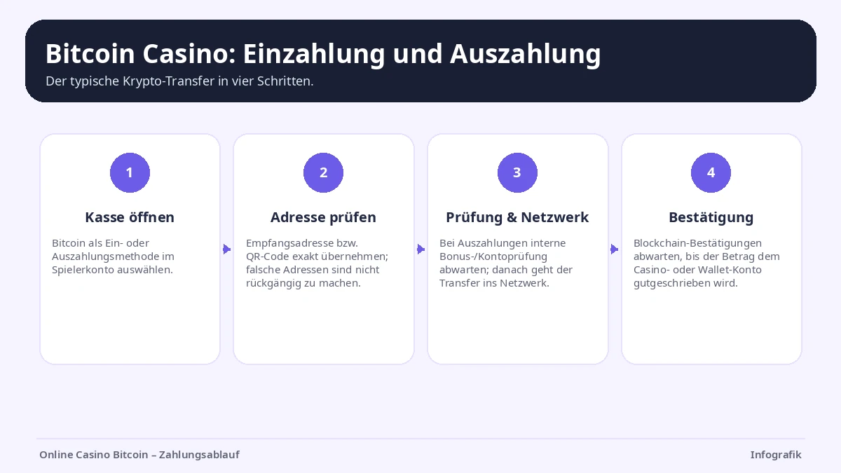 online casino bitcoin zahlungsablauf